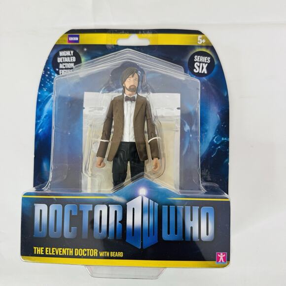 Doctor Who The Eleventh Doctor W/ Beard & The Flesh Action Figure Series 6 2009 - Picture 1 of 8